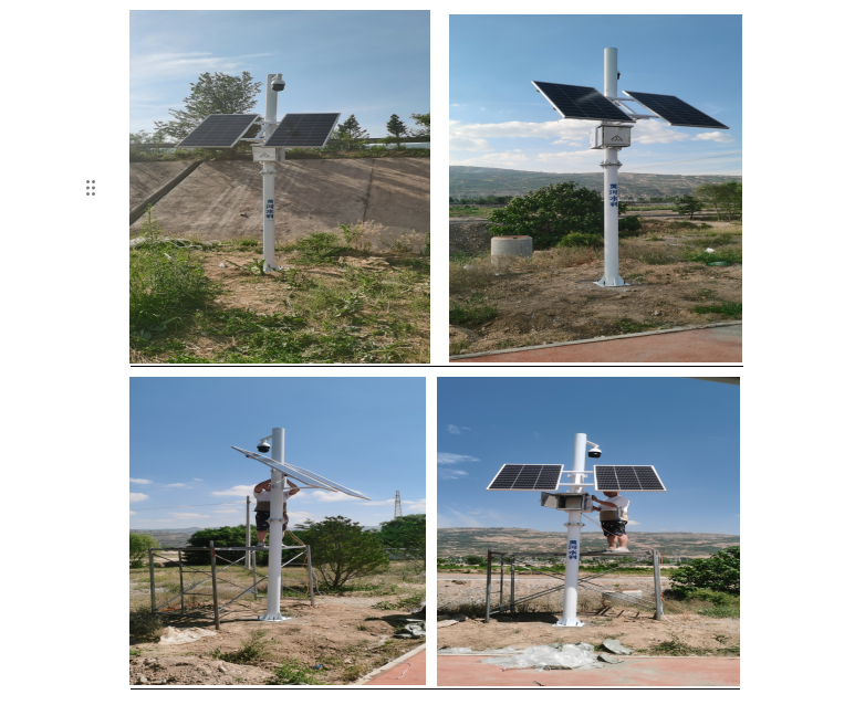 蘭成渝管道k243+300m線路穿越渭河工程太陽能4G無線監(jiān)控系統